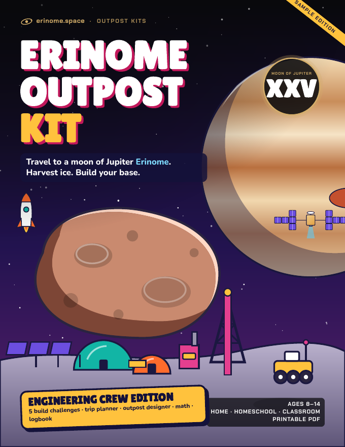 Erinome Outpost Kit sample, page cover